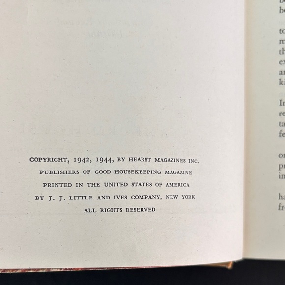 The Good Housekeeping Cook Book - Preface to the 7th Edition 1944 - Picture 5 of 16